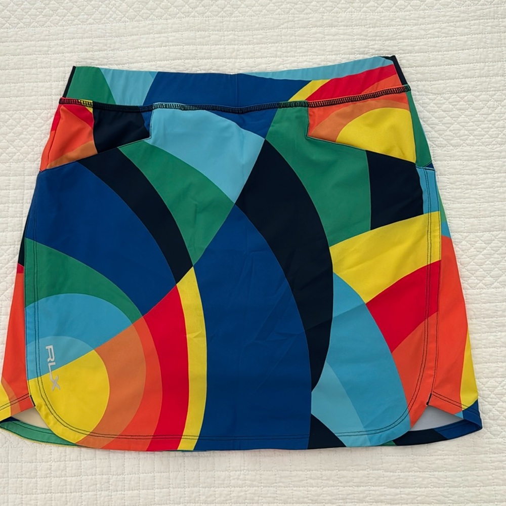 RLX Ralph Lauren Aim RIviera Abstract Golf Pickleball
Tennis Skort. New